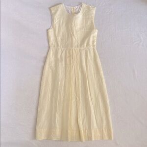 {VTG} Strasburg | Linen Cotton Sleeveless Heirloom Embroidered Lined Dress (12)